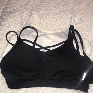 2 Reebok sports bras